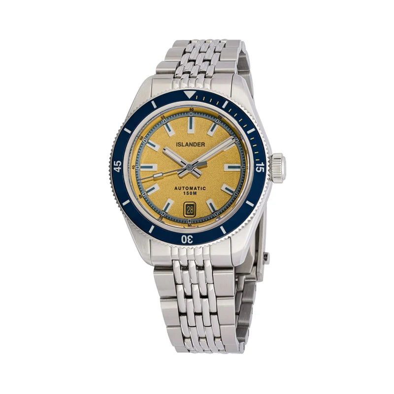 Islander Port Jefferson Automatic Skin Diver – Champagne Gold Dial | ISL-373 — view 7