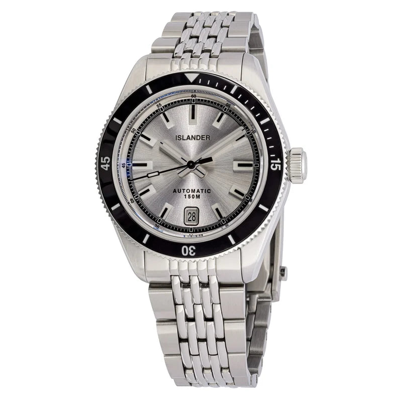 Islander Port Jefferson Automatic Skin Diver – Silver Dial | ISL-374 — view 11
