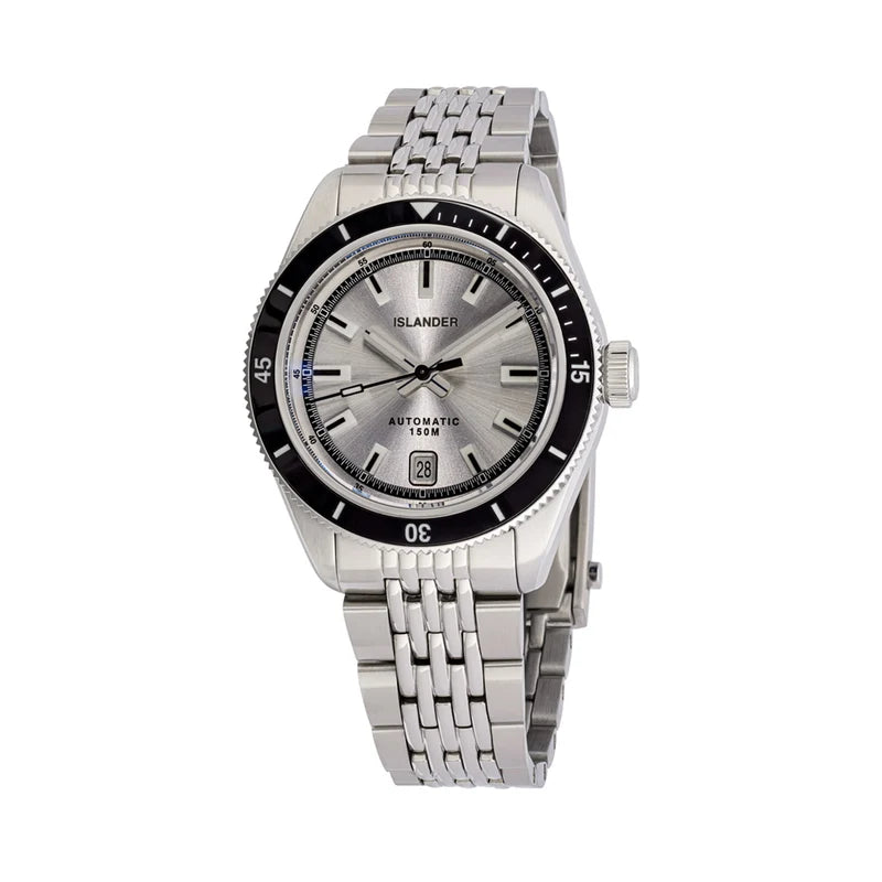 Islander Port Jefferson Automatic Skin Diver – Silver Dial | ISL-374 — view 8