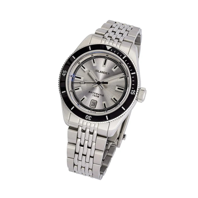 Islander Port Jefferson Automatic Skin Diver – Silver Dial | ISL-374 — view 7