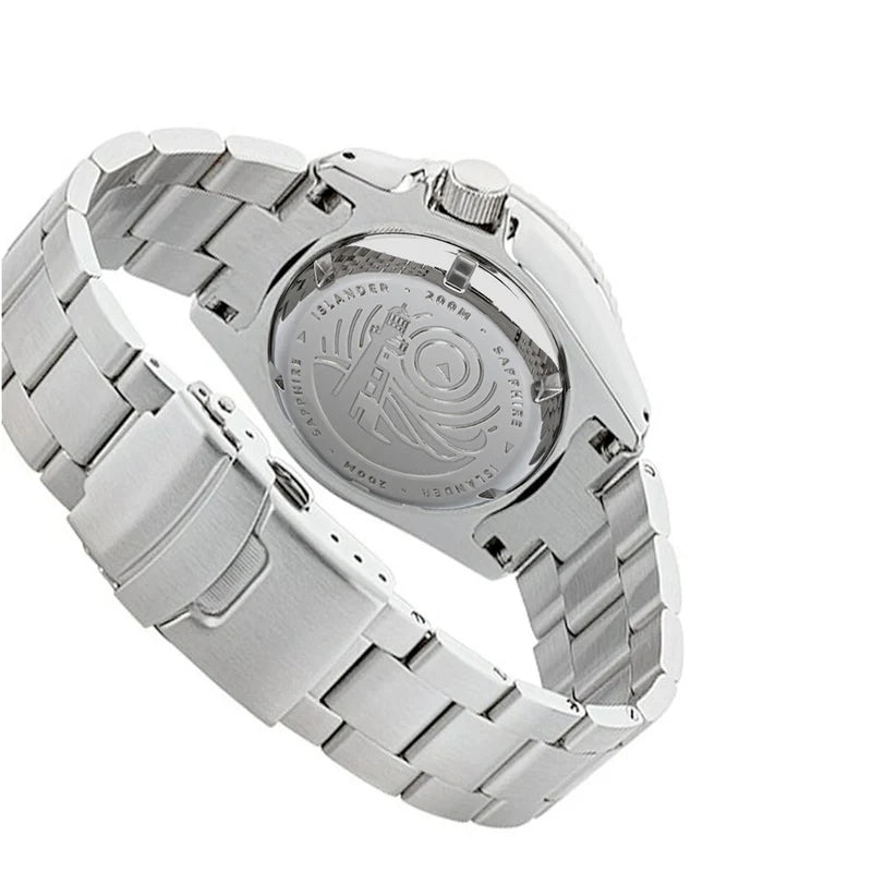 Islander ISL-61 Automatic Dive Watch – Cream Dial – 200M — view 7