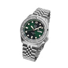 Islander Automatic Dive Watch – Sunburst Green Dial &amp; Embossed Ceramic Bezel | ISL-44 view 4