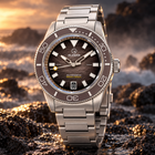 Islander Bayport Automatic Dive Watch – Warm Grey Wave Dial | ISL-314 view 1