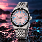 Islander Port Jefferson Automatic Skin Diver – Miami Pink Dial | ISL-372 view 1
