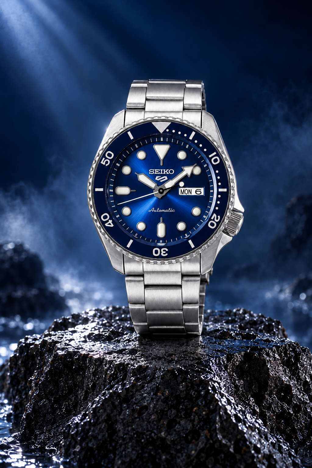 Seiko 5 Sports SRPD51K1 — Blue Dial Automatic