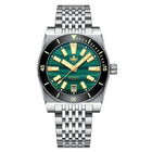 PHOIBOS Narwhal PY061A – Natural Green Malachite – 200M Automatic Diver view 2