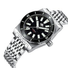 PHOIBOS Narwhal PY061B – Dark Blue Aventurine – 200M Automatic Diver "High Beat" Movement view 3