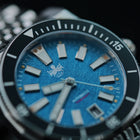 PHOIBOS Narwhal PY061D – Vintage Blue – 200M Automatic Diver "High Beat" Movement view 3