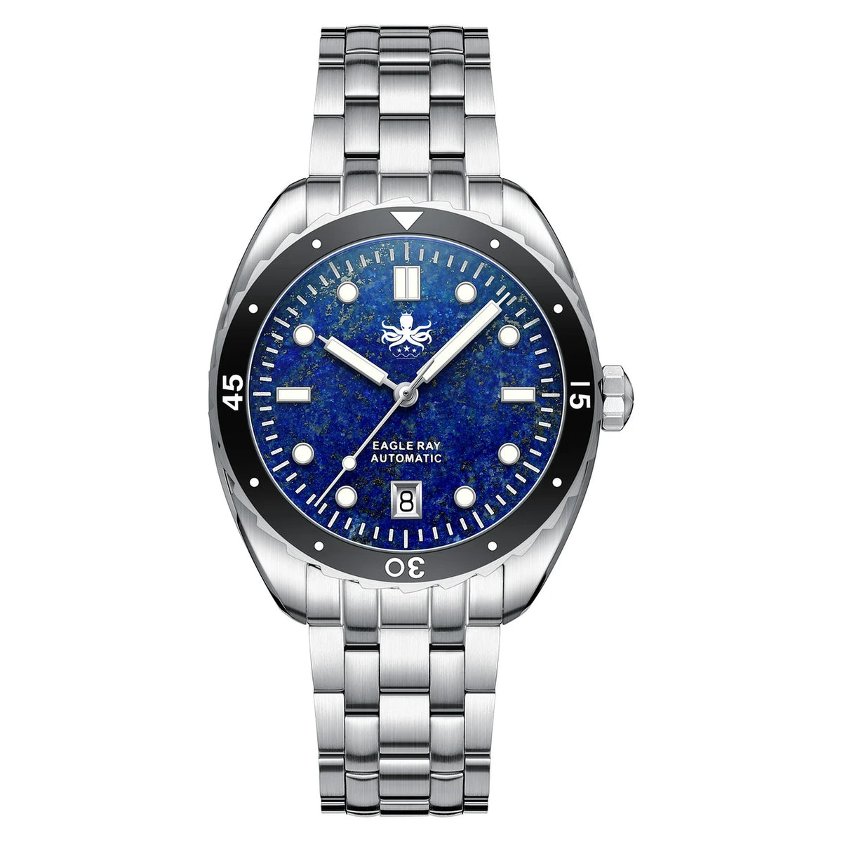 PHOIBOS Eagle Ray PY065BD – Genuine Lapis Lazuli Dial Automatic — view 5