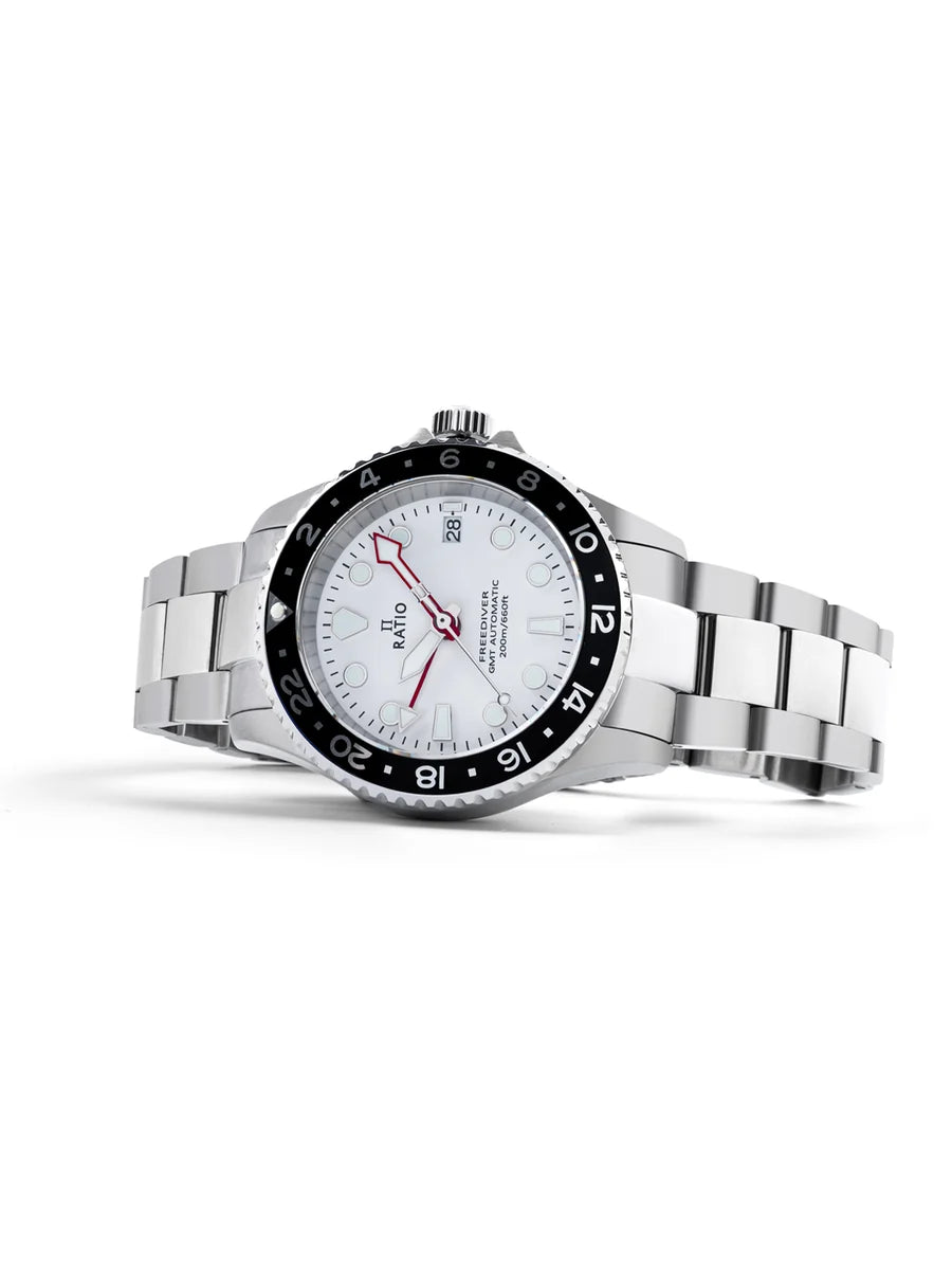 Ratio FreeDiver GMT RTF057 “Arctic” Sapphire Automatic 200M Men's Watch — view 2