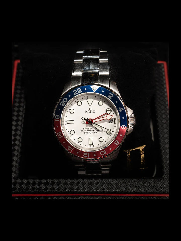 Ratio FreeDiver GMT RTF061 Sapphire Automatic 200M Men's Watch — view 7