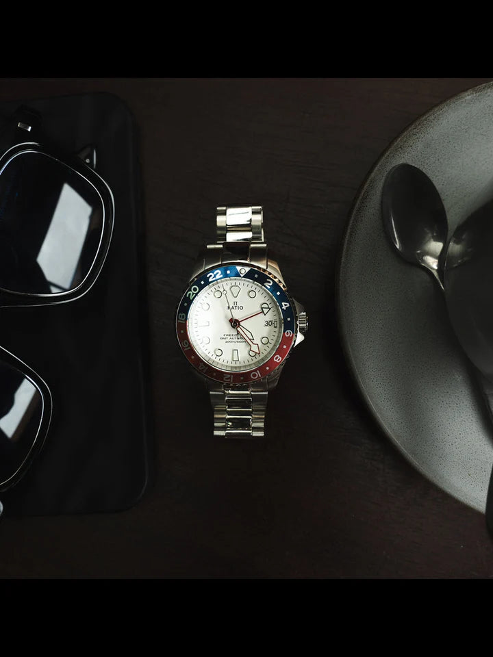 Ratio FreeDiver GMT RTF061 Sapphire Automatic 200M Men's Watch — view 6