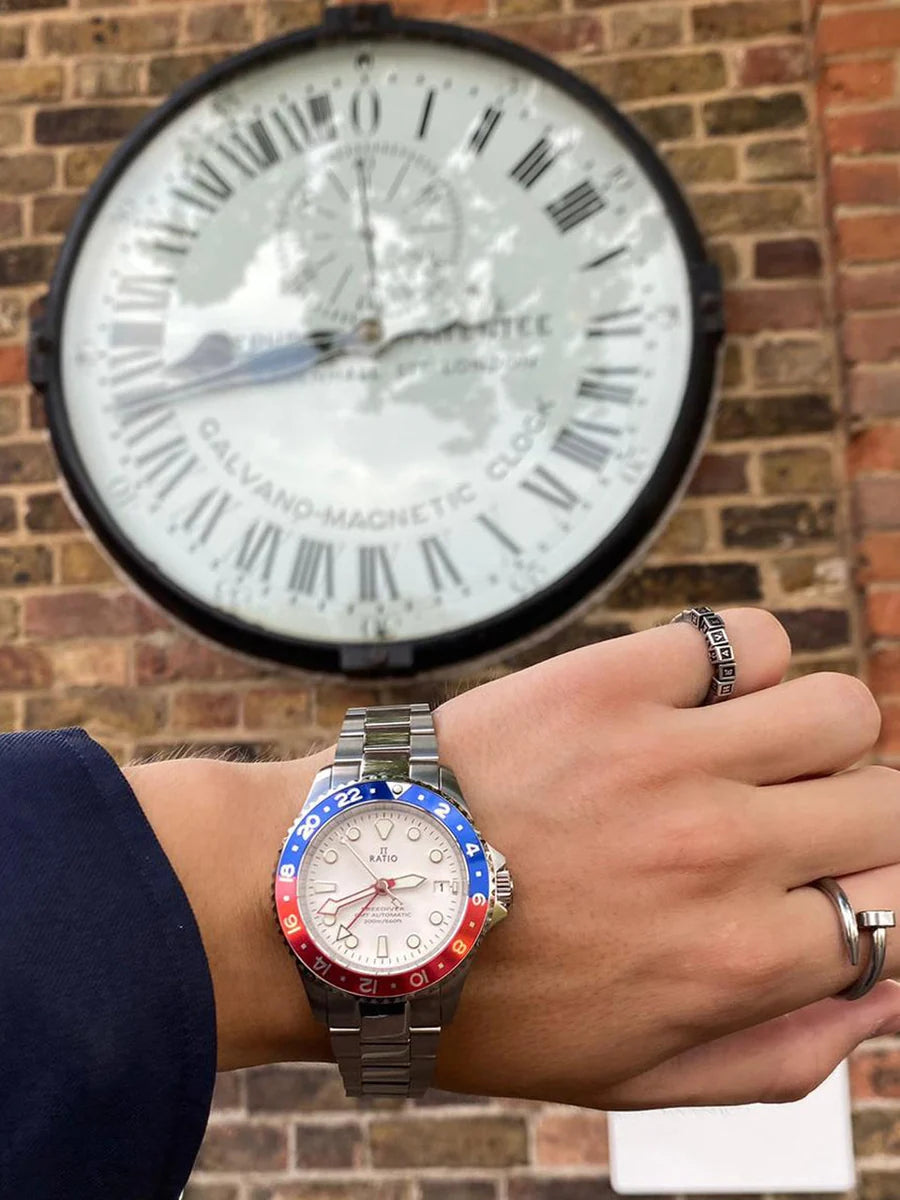 Ratio FreeDiver GMT RTF061 Sapphire Automatic 200M Men's Watch — view 5