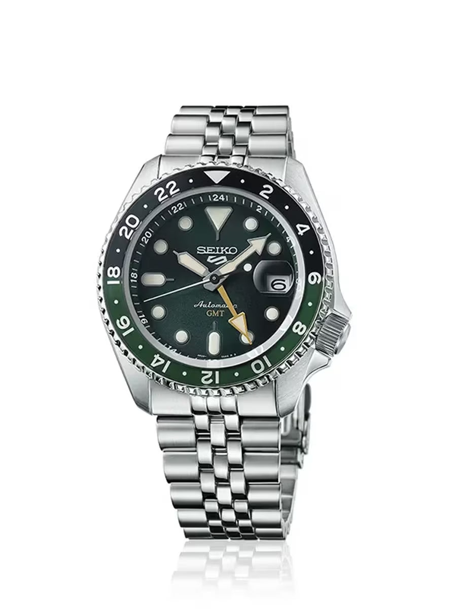 Seiko 5 Sports GMT SSK035K1 – Green Dial Automatic GMT — view 5