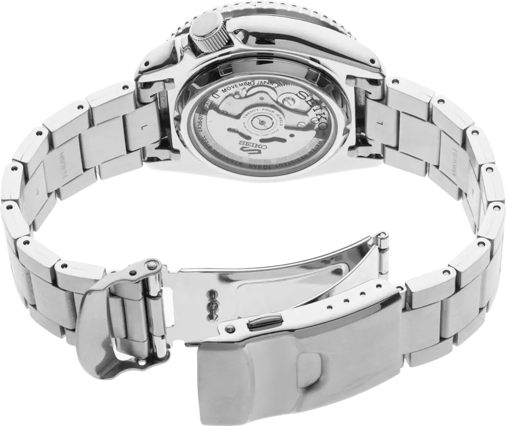 Seiko 5 Sports SRPD61 – Automatic – Green Sunburst Dial – 42.5mm – 100M – New — view 5