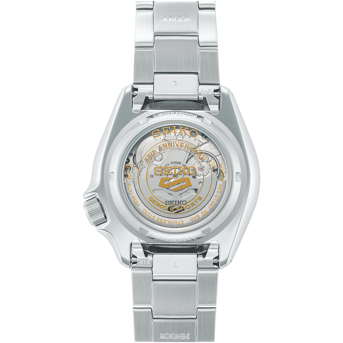 Seiko 5 Sports SRPK03 Limited Edition "Silver Bullet 1968" — view 5