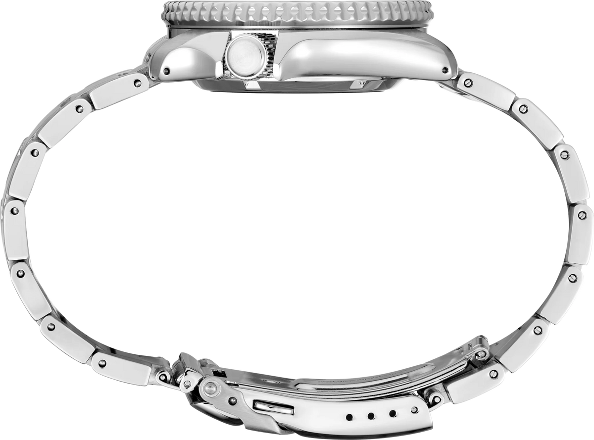Seiko 5 Sports SRPK09 Automatic – 55th Anniversary Special Edition – Silver Sunburst Dial – New — view 3
