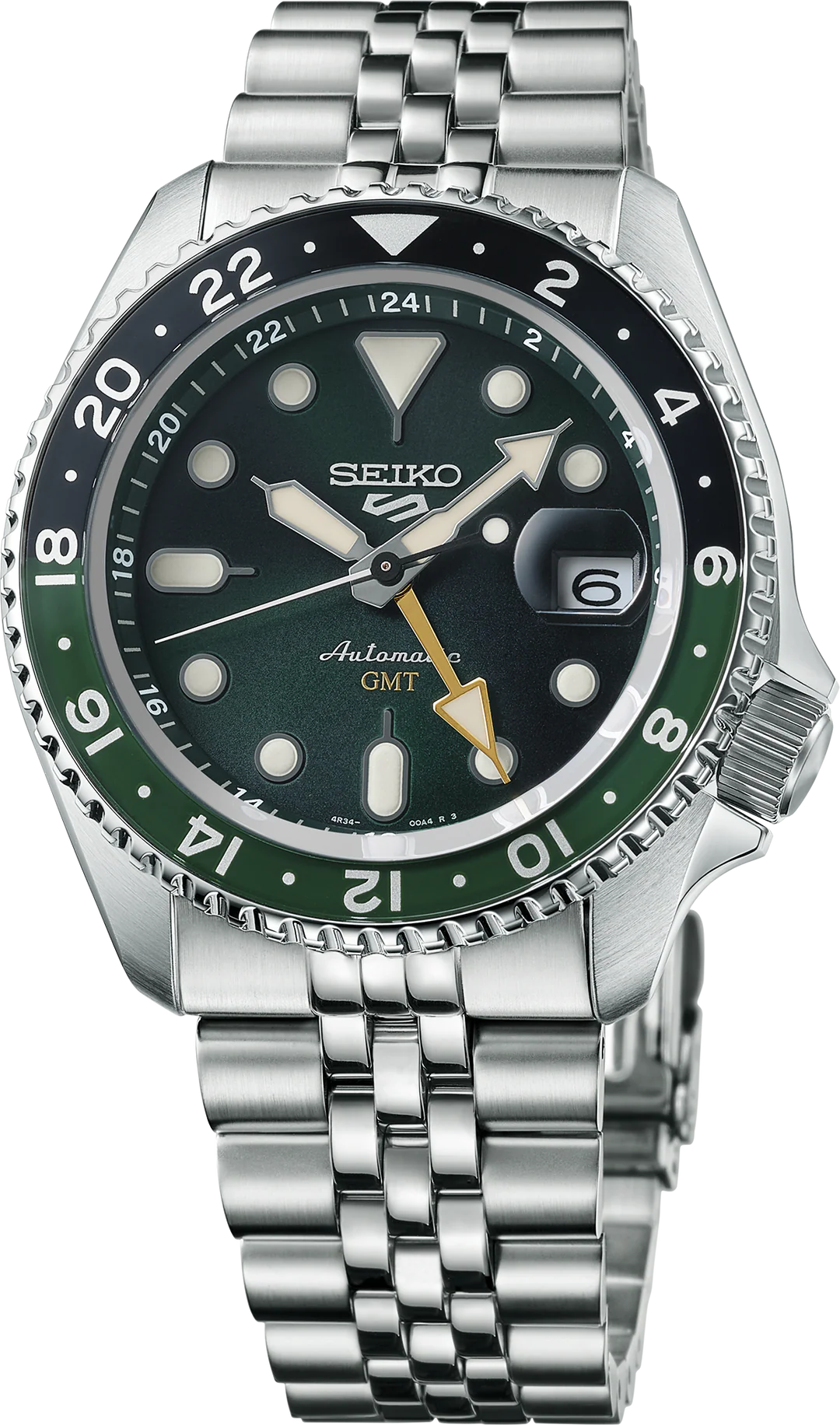 Seiko 5 Sports GMT SSK035K1 – Green Dial Automatic GMT — view 4