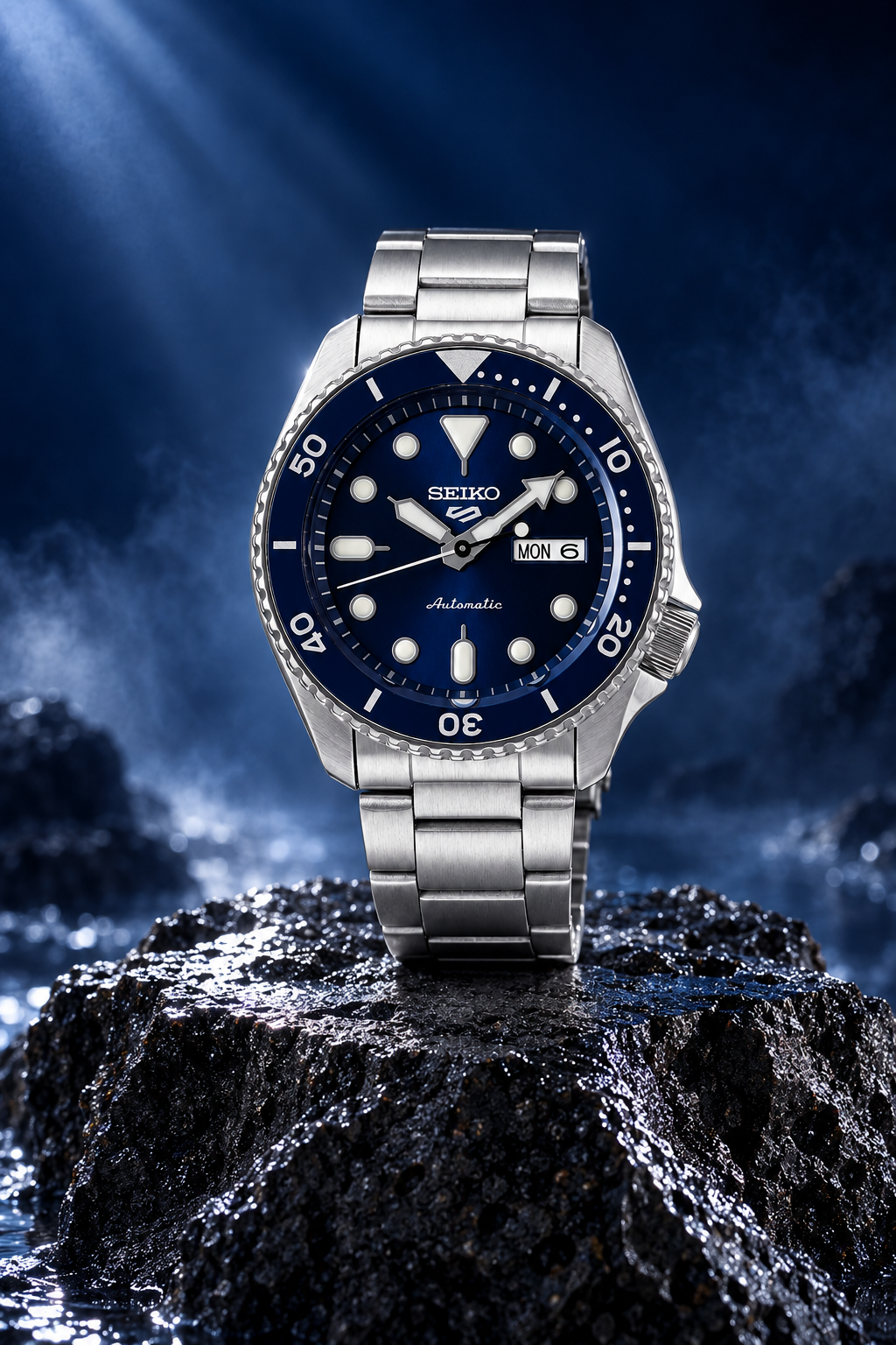 Seiko 5 Sports SRPD51K1 — Blue Dial Automatic — view 6