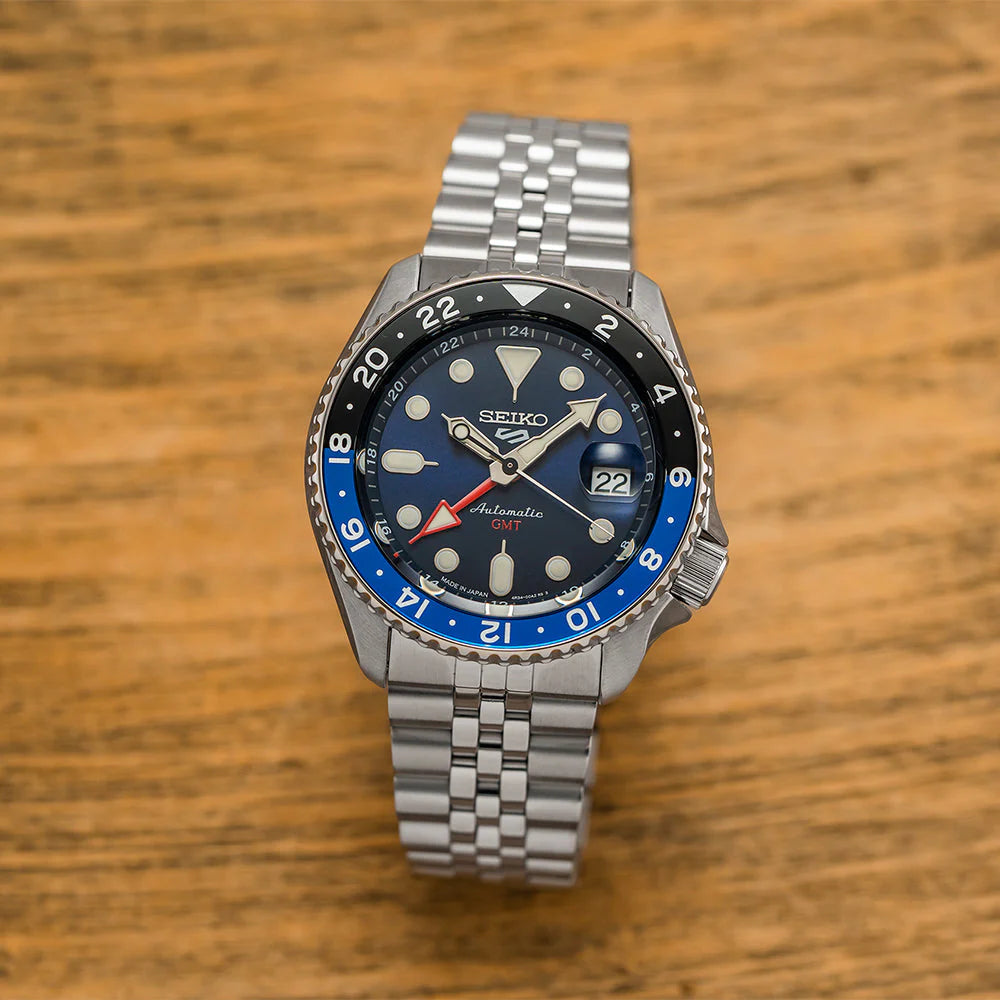 Seiko 5 Sports GMT SSK003 "Batman" – Automatic – Made in Japan — view 5