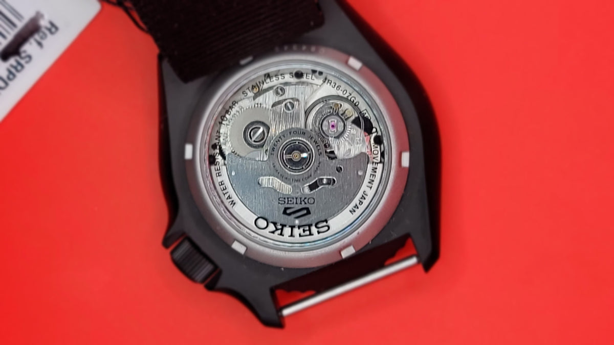 Seiko 5 Sports “Stealth Black” Automatic Diver Style — view 8