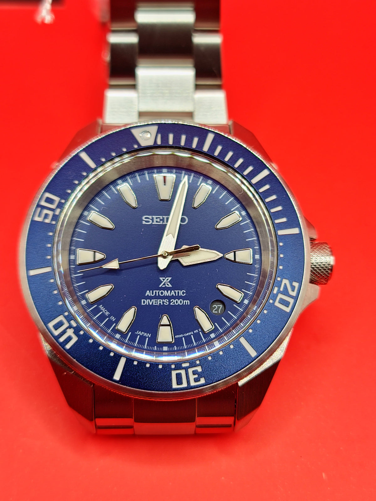 Seiko SRPL51 Prospex Sea Samurai Diver Blue Dial Stainless — view 9