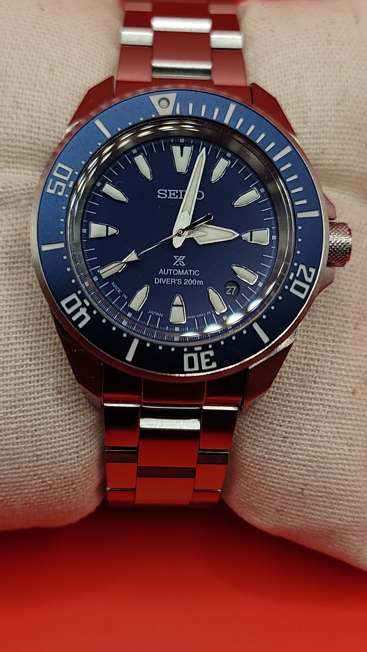 Seiko SRPL51 Prospex Sea Samurai Diver Blue Dial Stainless — view 6