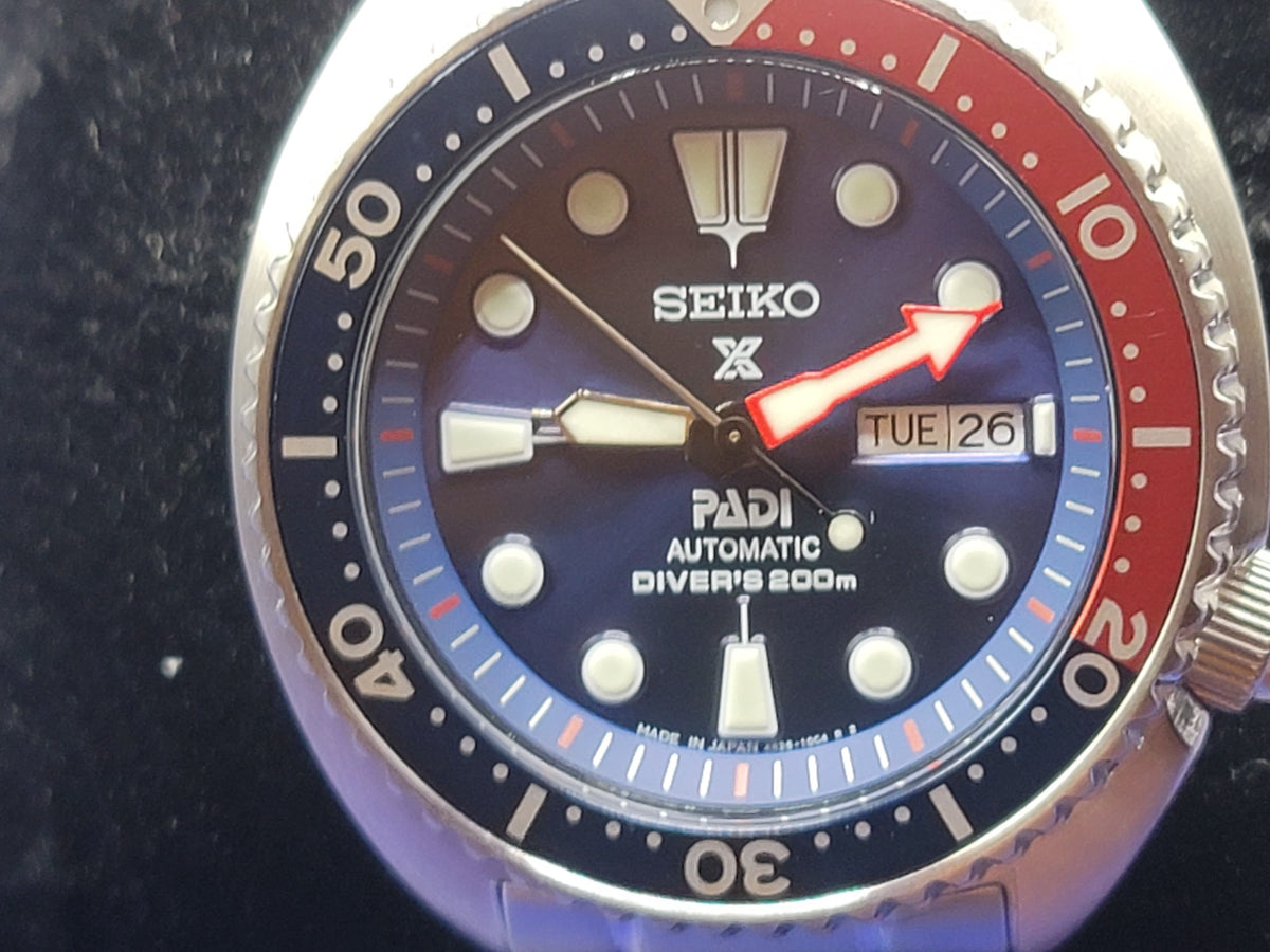 Seiko Prospex SRPE99K1 "PADI Turtle" Automatic Diver – Pepsi Bundle — view 13
