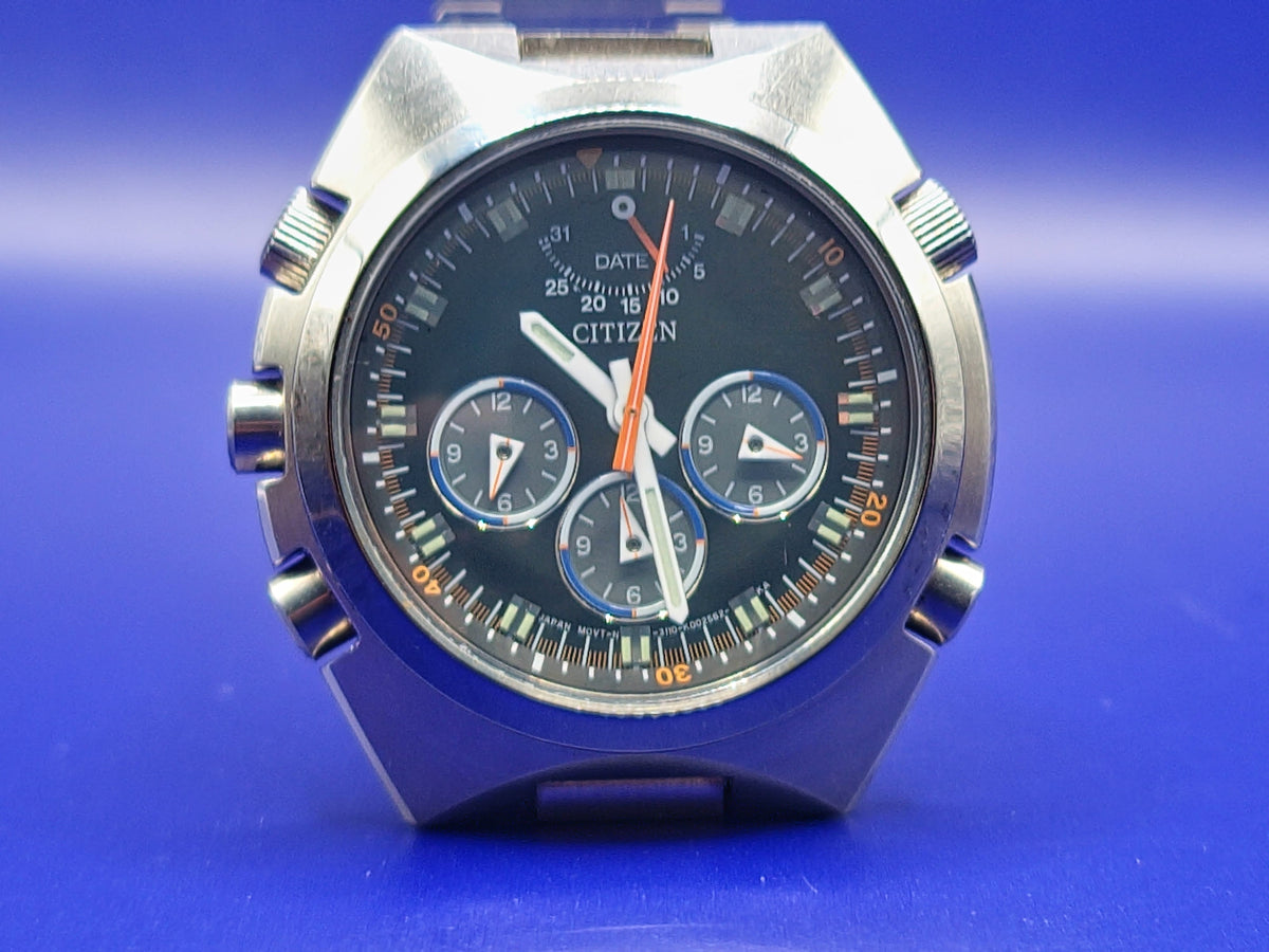 CITIZEN QUATTRO CHRONOGRAPH Ref. 3110-K001471CK “Four Functions. One Distinctive Era.” — view 2