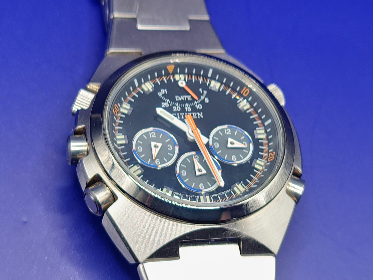 CITIZEN QUATTRO CHRONOGRAPH Ref. 3110-K001471CK “Four Functions. One Distinctive Era.” — view 6