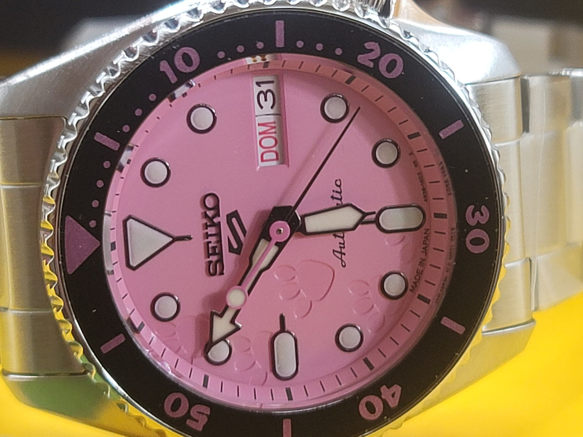 Seiko SRPM07 Pink Panther Limited Edition Numbered In Stock Ready to Ship — view 2