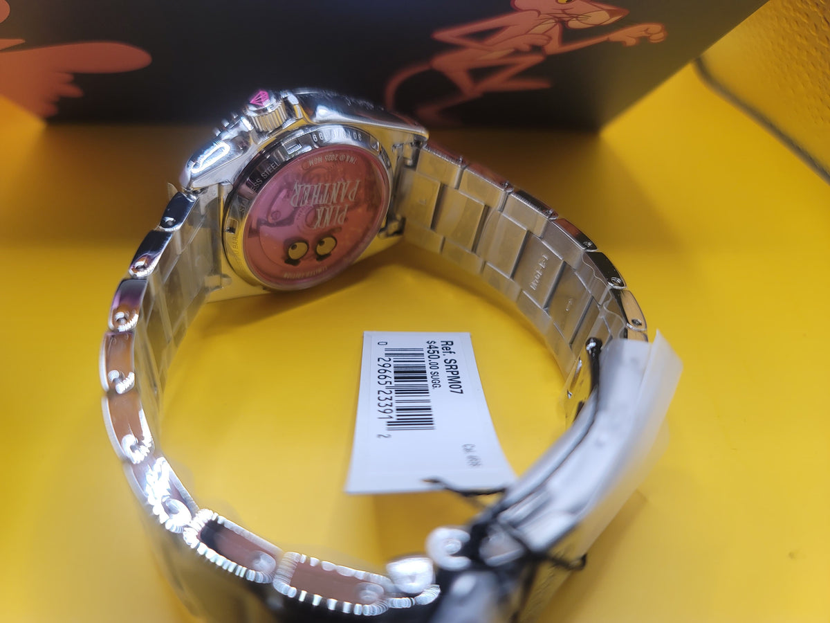 Seiko SRPM07 Pink Panther Limited Edition Numbered In Stock Ready to Ship — view 7