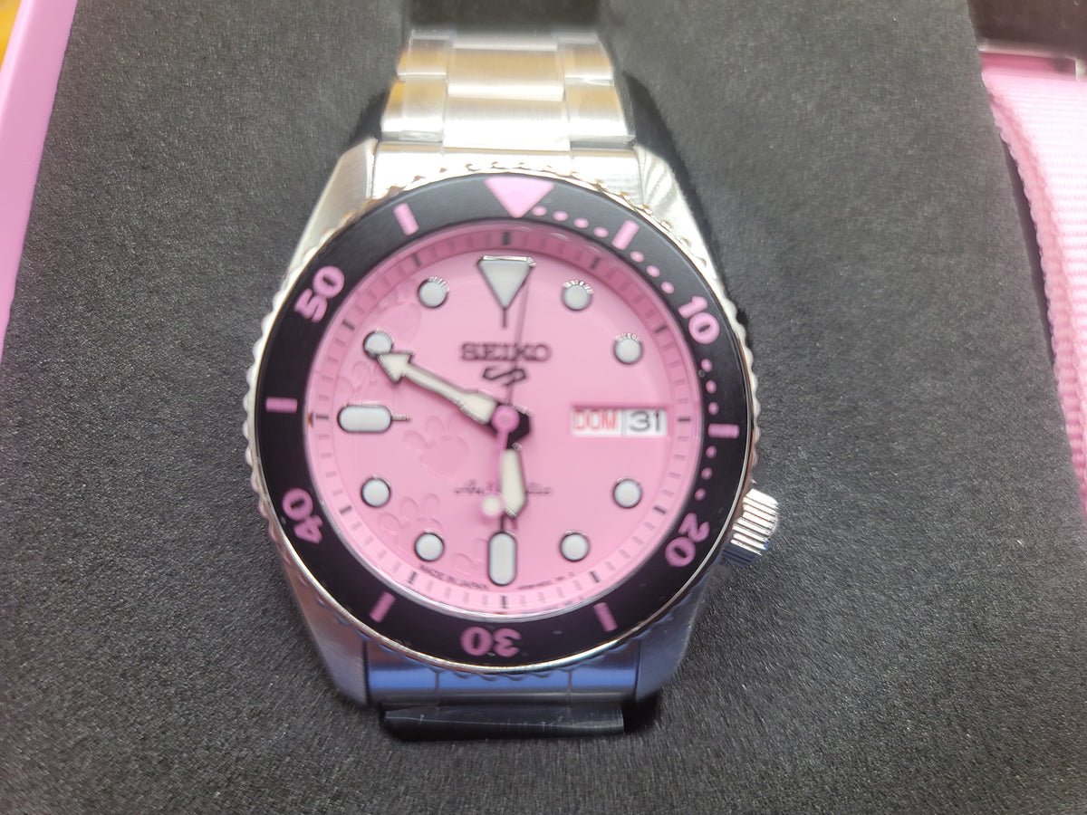 Seiko SRPM07 Pink Panther Limited Edition Numbered In Stock Ready to Ship — view 8