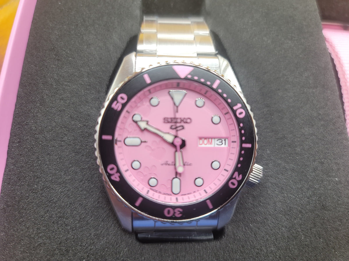 Seiko SRPM07 Pink Panther Limited Edition Numbered In Stock Ready to Ship — view 9
