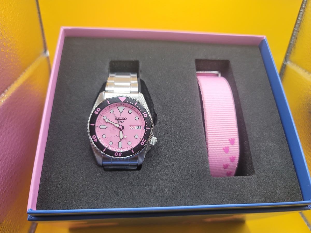 Seiko SRPM07 Pink Panther Limited Edition Numbered In Stock Ready to Ship — view 10
