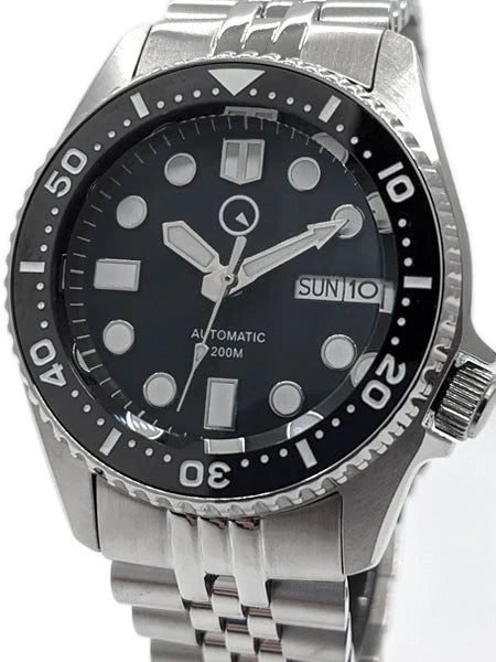 Islander ISL-05 – 38mm Automatic Dive Watch – Black Dial – 200M — view 2