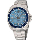 Islander Automatic Dive Watch – Ice Blue Waffle Dial | ISL-67 view 4