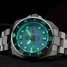 Islander Automatic Dive Watch – Ice Blue Waffle Dial | ISL-67 view 2