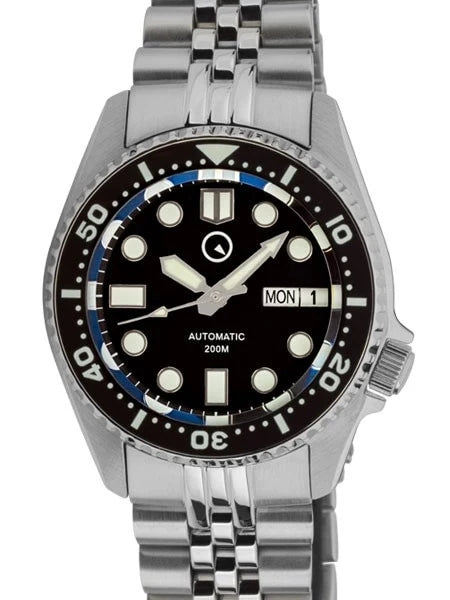 Islander ISL-05 – 38mm Automatic Dive Watch – Black Dial – 200M — view 12