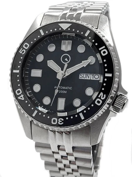 Islander ISL-05 – 38mm Automatic Dive Watch – Black Dial – 200M
