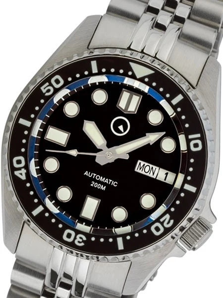 Islander ISL-05 – 38mm Automatic Dive Watch – Black Dial – 200M — view 11