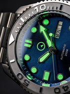 Islander ISL-18 – Radiant Blue Dial Automatic Dive Watch – 200M view 4