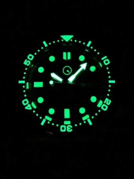 Islander ISL-02 Automatic Dive Watch – Black Dial – Sapphire Crystal – Luminous Ceramic Bezel – 200M — view 3