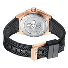 PHOIBOS Argo Bronze PY057H – Spiral Sunray Purple – 200M Automatic Diver "High Beat" Movement view 4