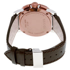 Gucci G-Chrono XL YA101202 Chronograph – Black Dial, Brown Leather, 44mm view 3