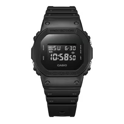 Casio G-SHOCK DW-5600UBB-1 – All-Black Digital Square – 200M — view 6