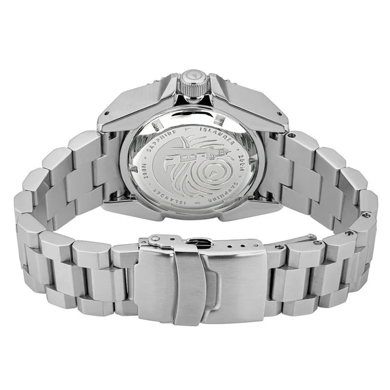 Islander Automatic Dive Watch – Ice Blue Waffle Dial | ISL-67 — view 5