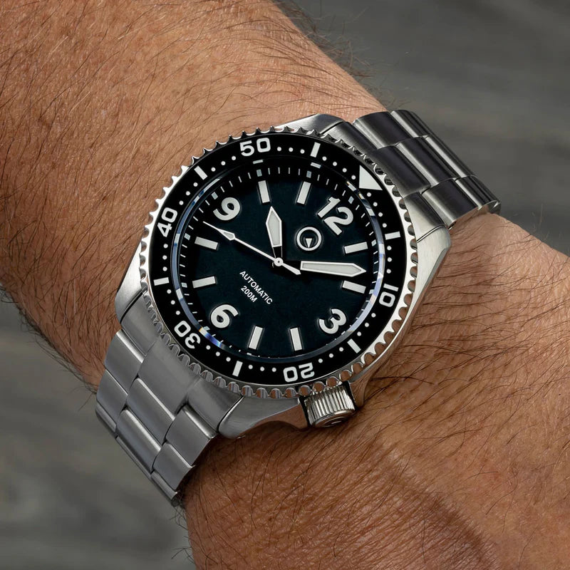 Islander ISL-91 – Pilot-Style Dial Automatic Dive Watch – 200M — view 4