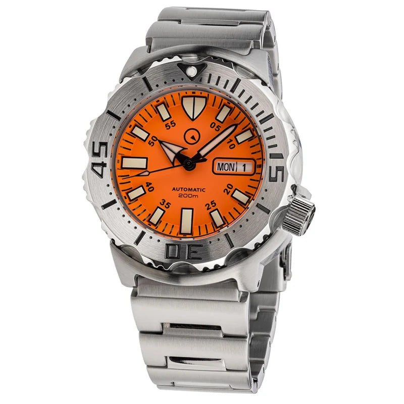 Islander ISL-94 – Orange Dial Automatic Dive Watch – 200M — view 10