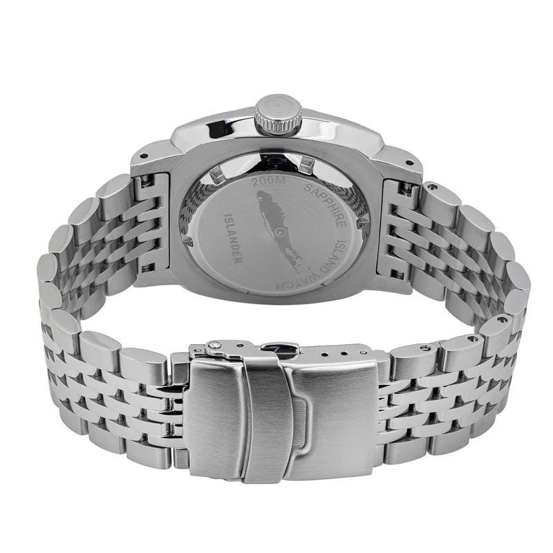 Islander ISL-80 – Black Sandwich Dial Automatic Dive Watch – 200M — view 8